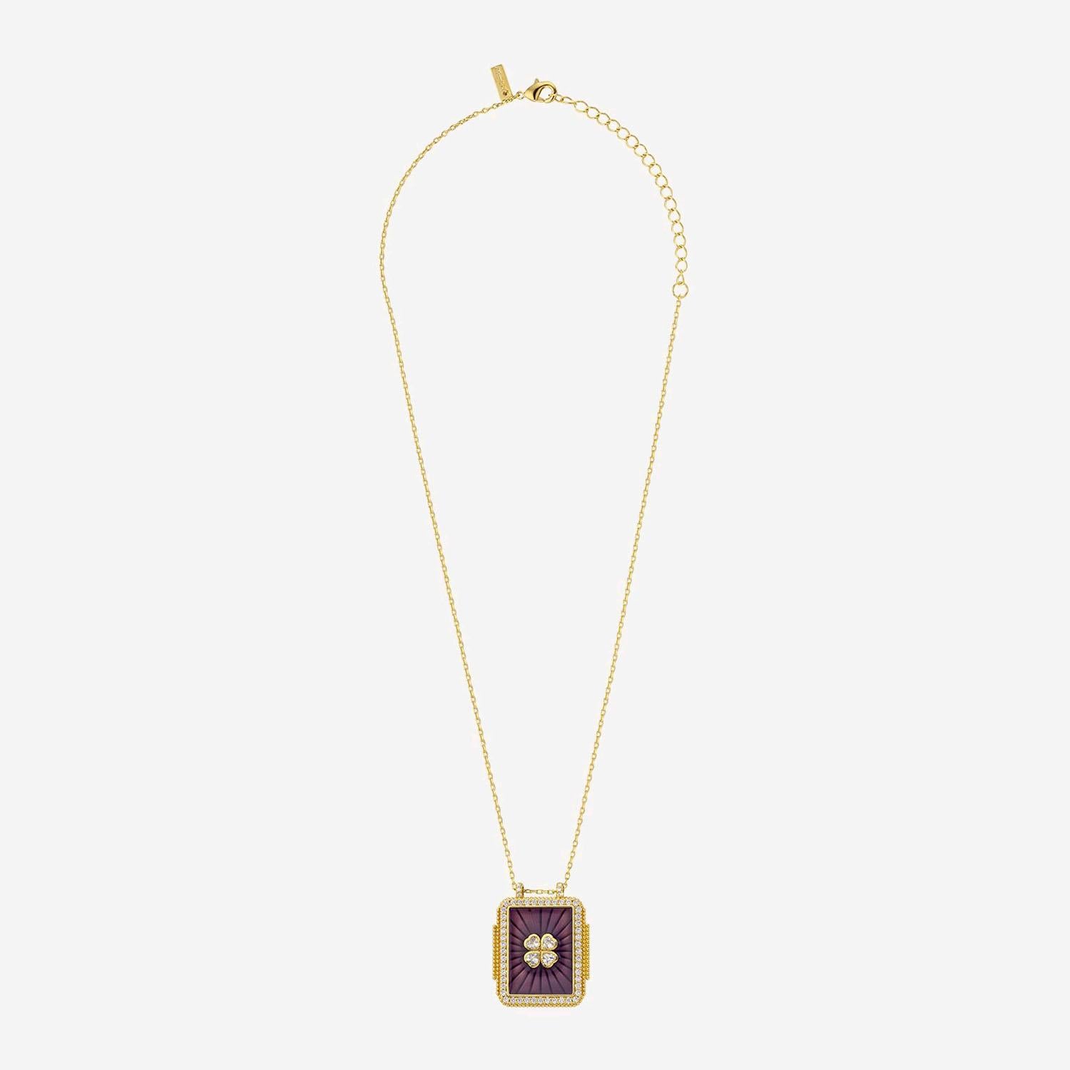 Collana trefle boheme CO354  MYA BAY 