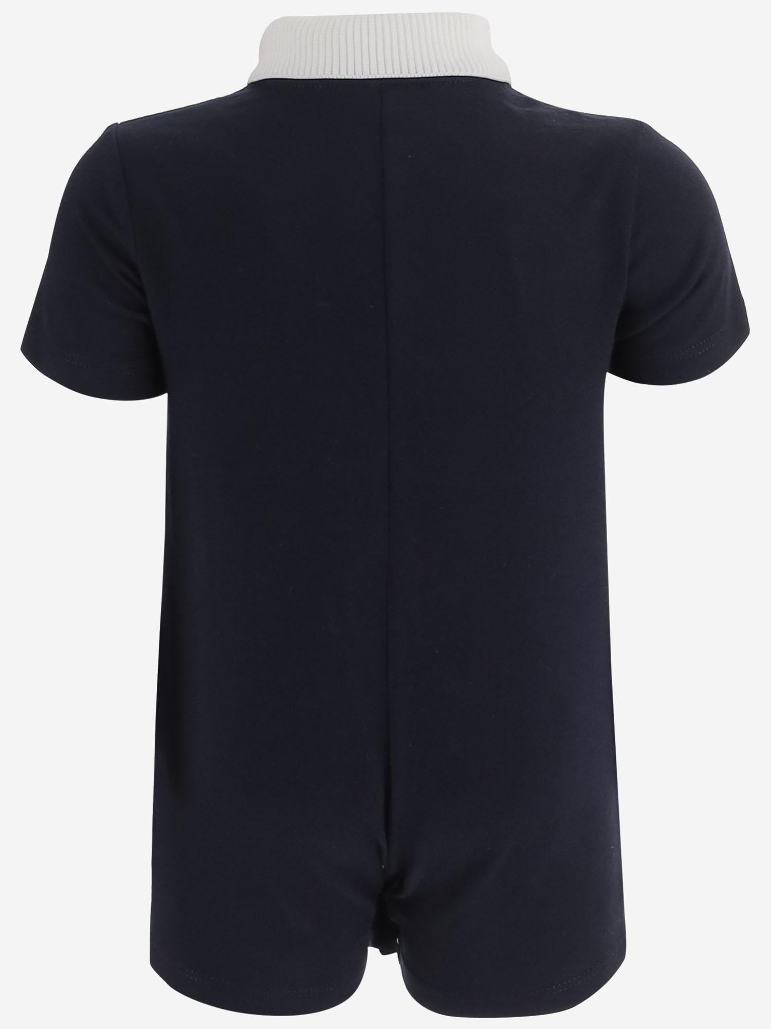 TUTINA IN COTONE CON WEB 849667 XJHNR4780 GUCCI KIDS 