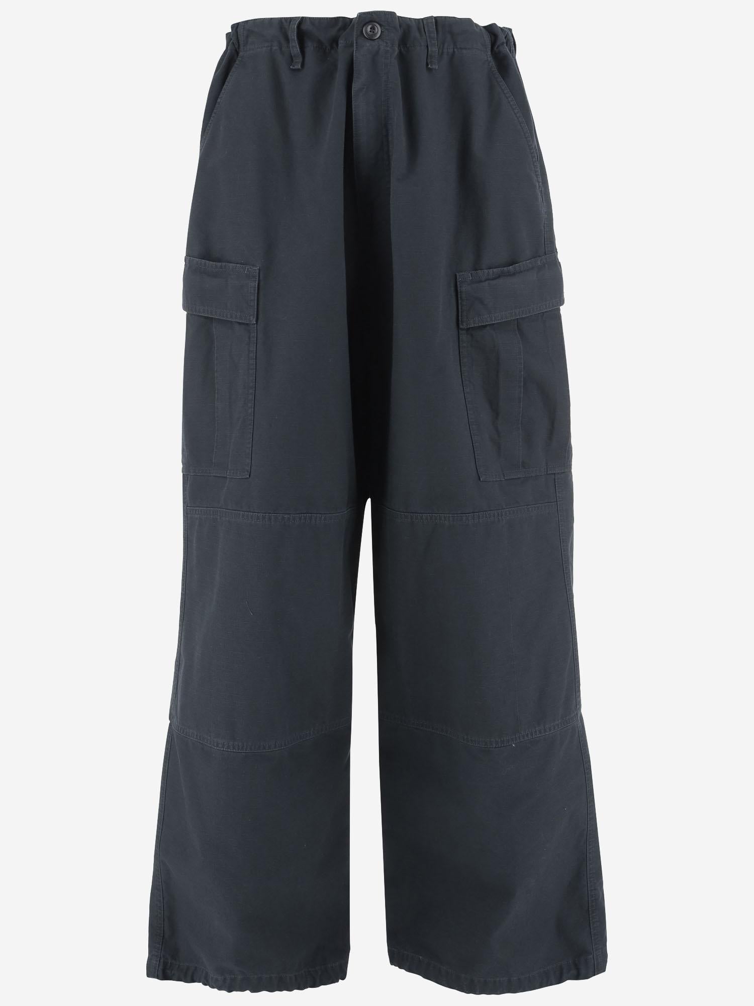 PANTALONI CARGO AMPI IN COTONE 814571 TQP134063 BALENCIAGA 