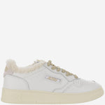 SNEAKERS LOW MEDALIST IN PELLE AULWWX01 WHTWHT AUTRY 