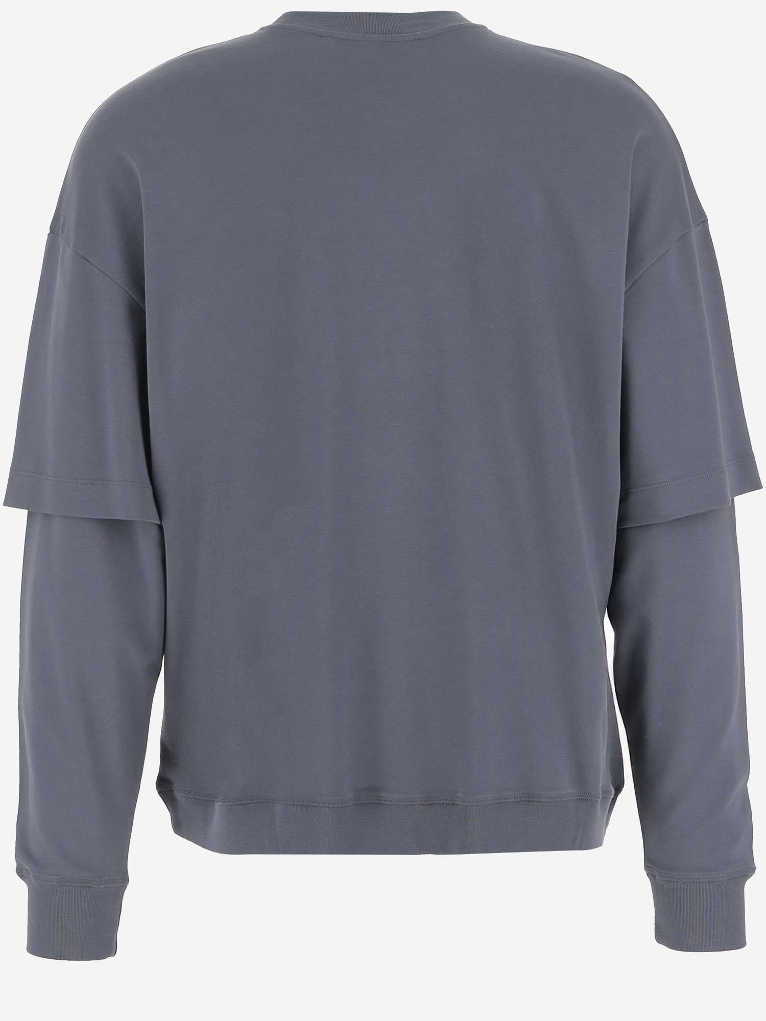 T-SHIRT A DOPPIA MANICA TROY MJE10 JER010077 DARKPARK 