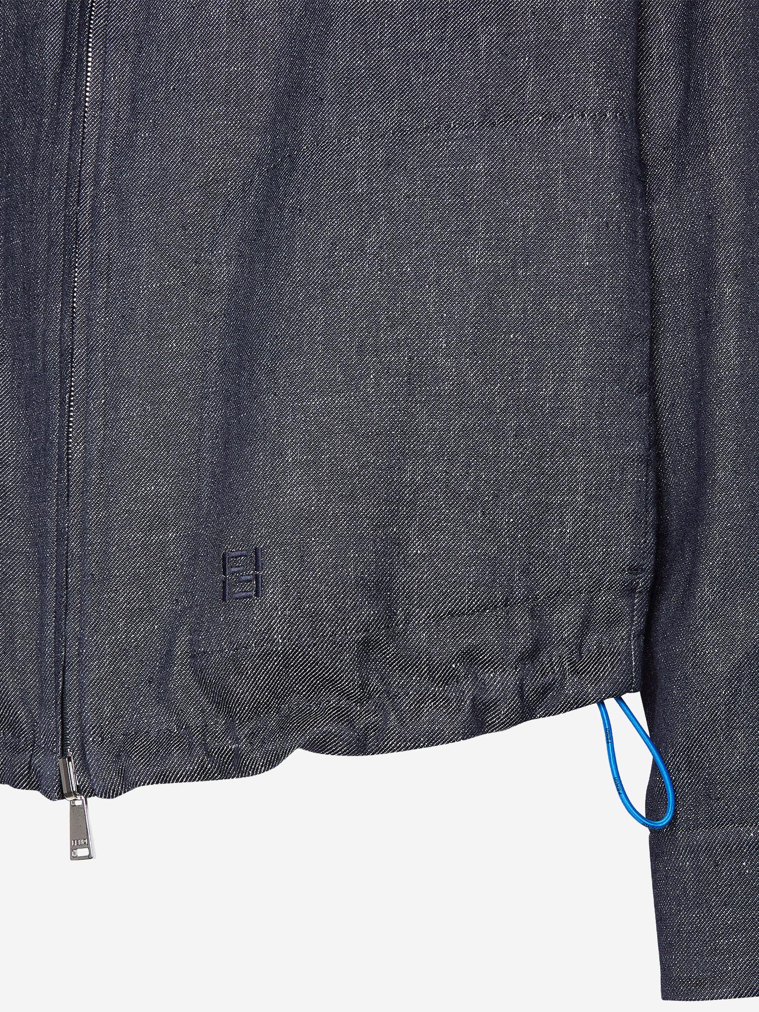 GIACCA REVERSIBILE IN LINO E COTONE FW1433 AYUDF0QG0 FENDI 