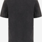 T-SHIRT IN COTONE CON STAMPA LOGO 1111LUCKBASICTEE BLACK 11:11 L.U.C.K. 
