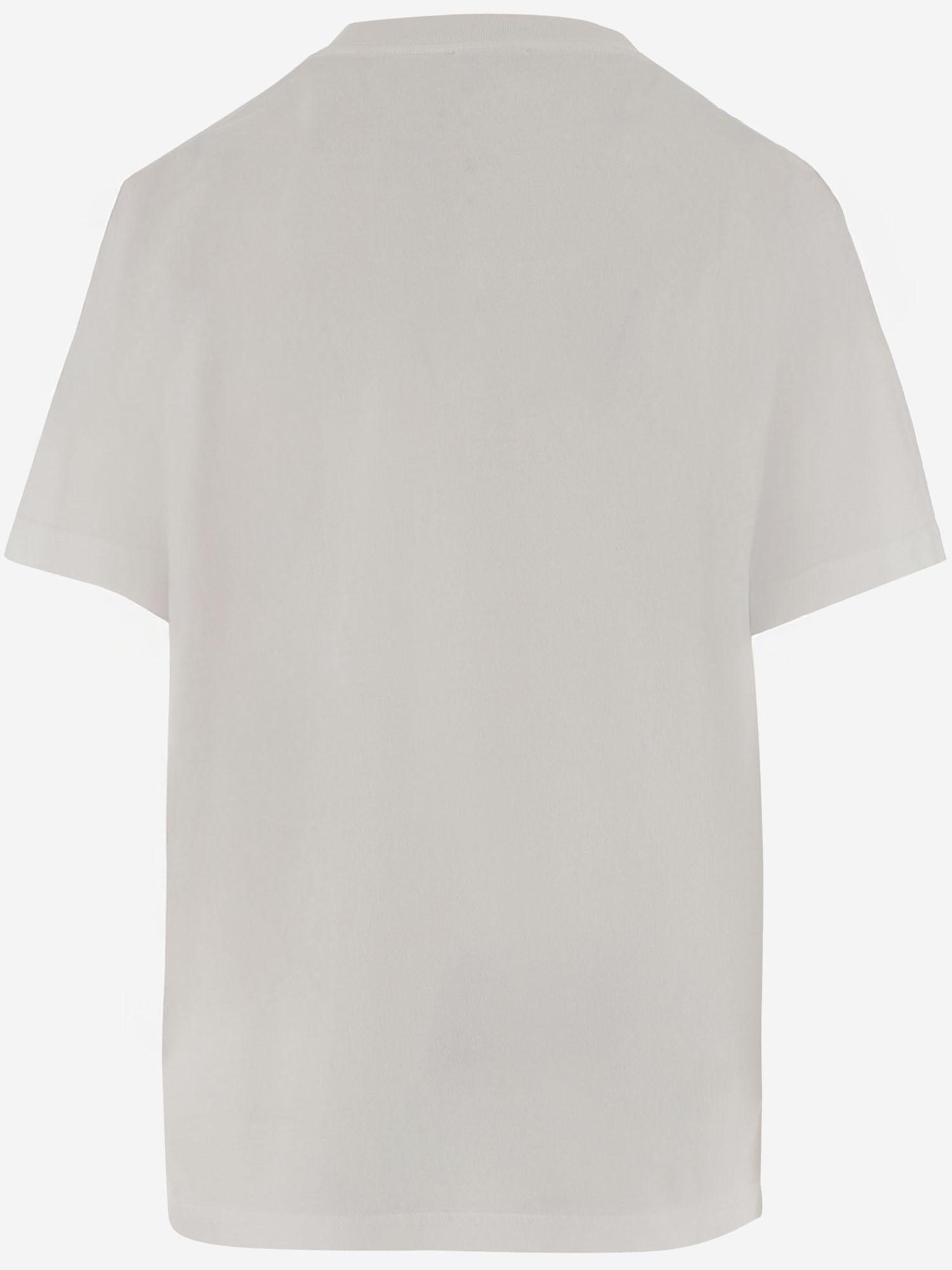 T-SHIRT IN COTONE AUTRY X MAISON KITSUNE TSPXMK2W WHITE AUTRY 