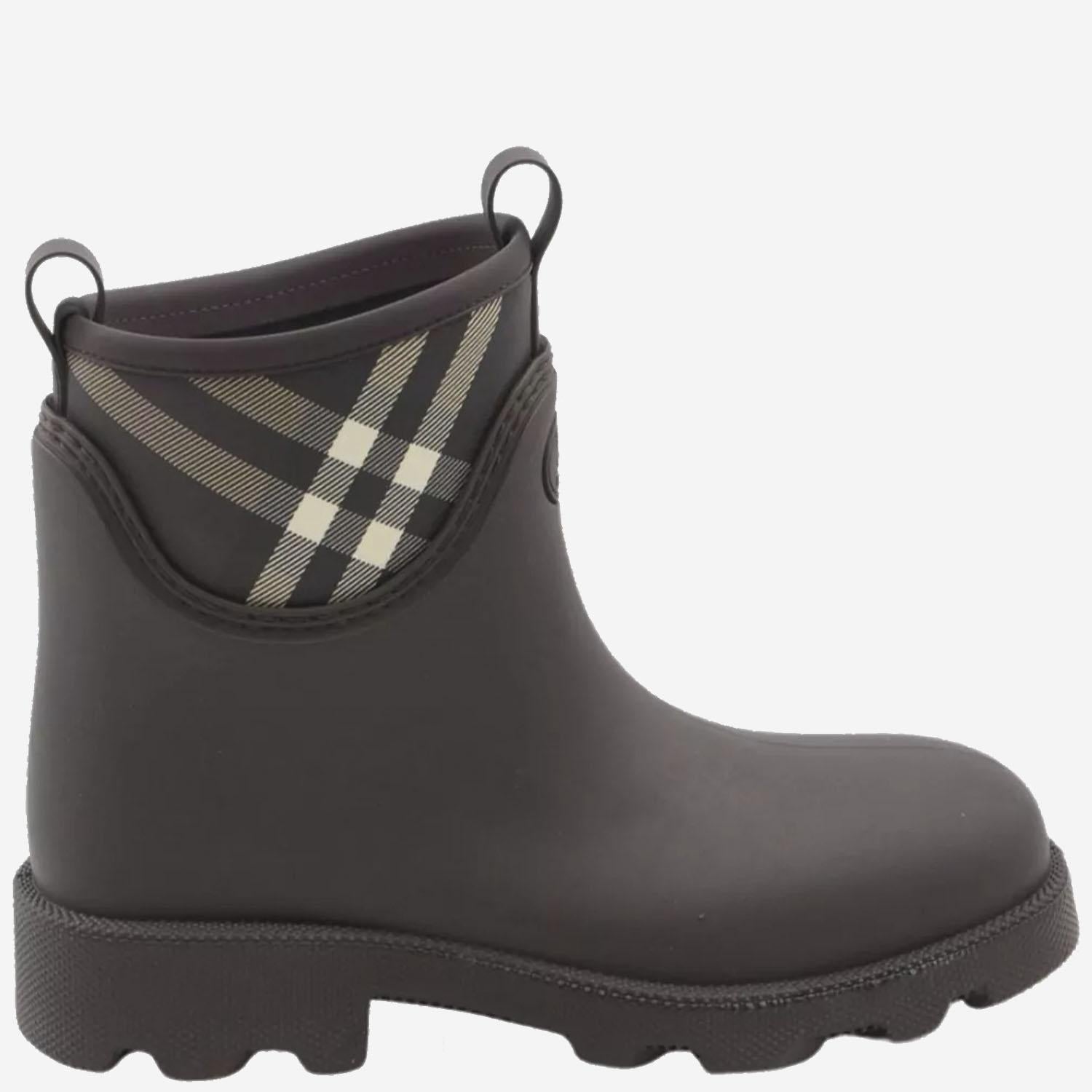 Stivaletti Marsh Stamp 8114732 BROWN/MAHOGANY IP CH BURBERRY 