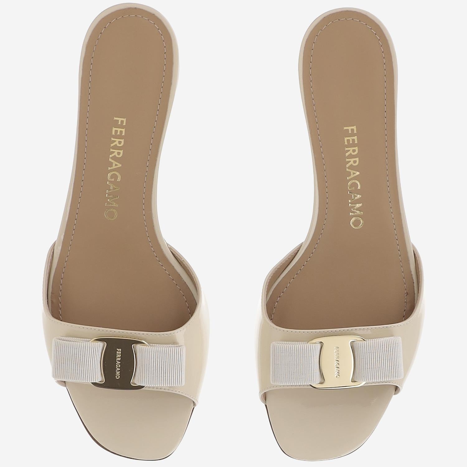 SANDALI IN PELLE 01L415 002 SALVATORE FERRAGAMO 