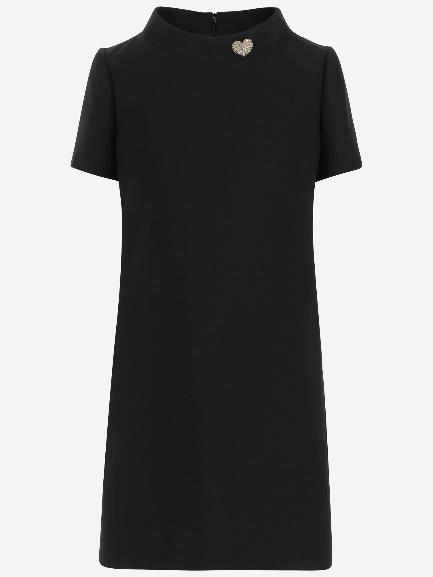 ABITO CORTO IN CREPE COUTURE 7B3VAG75 1CF0NO VALENTINO 
