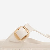 MULES GIZEH BIG BUCKLE 1031366 EGGSHELL BIRKENSTOCK 