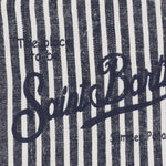 POCHETTE ALINE CON LOGO A RIGHE ALI0004 02414L MC2 SAINT BARTH 