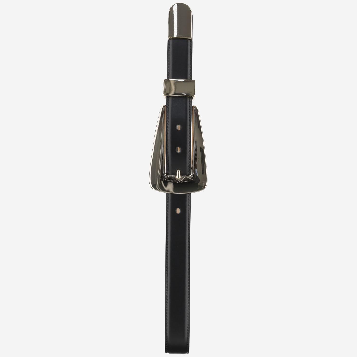 CINTURA LUCCA IN PELLE DI VITELLO 9985763 L763200 KHAITE 