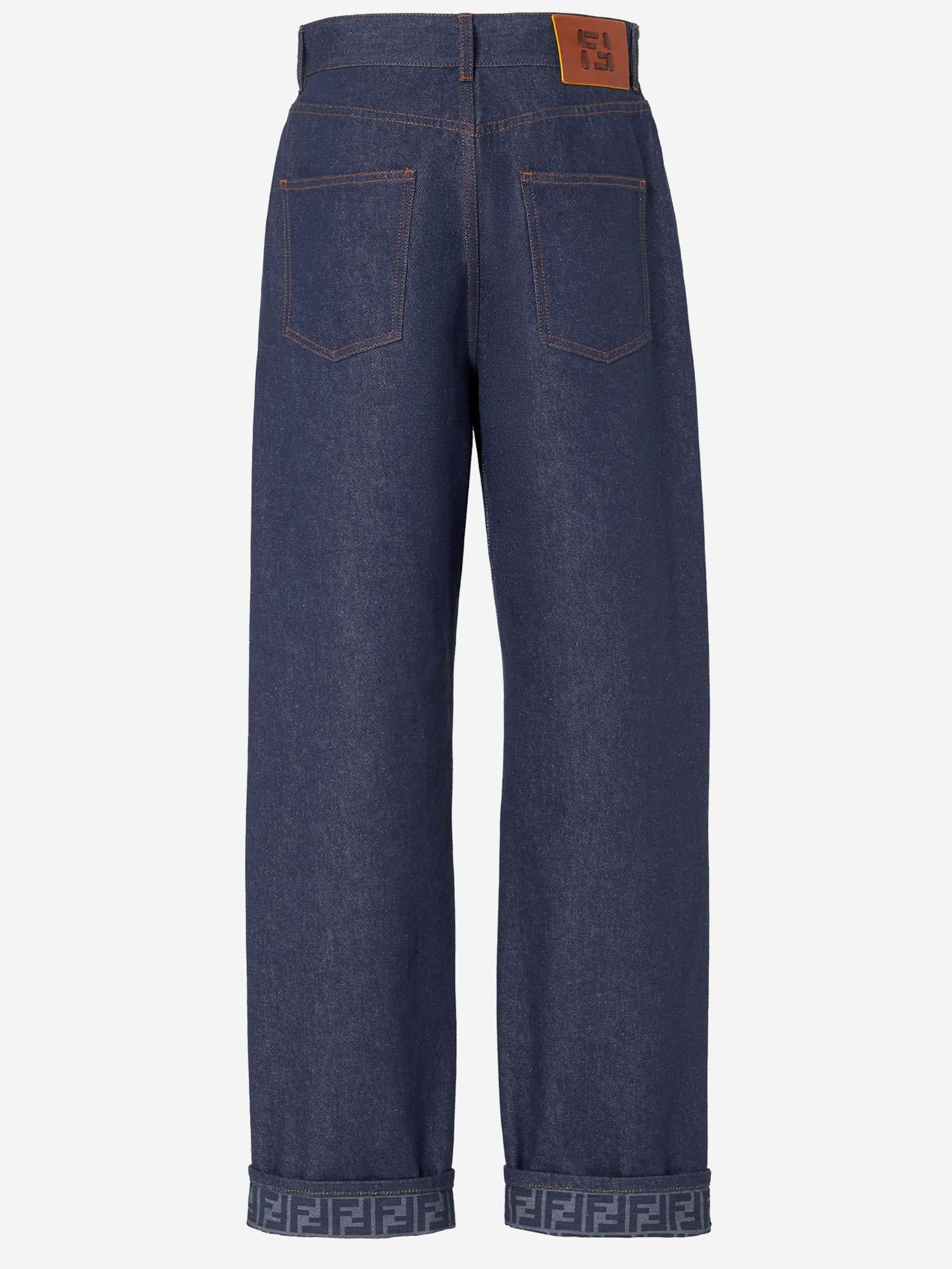 JEANS IN DENIM DI COTONE FLP882 AOHSF0QB0 FENDI 