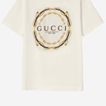 T-SHIRT IN JERSEY DI COTONE CON STAMPA 837959 XJHQY9750 GUCCI 