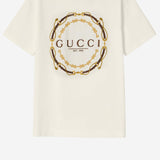 T-SHIRT IN JERSEY DI COTONE CON STAMPA 837959 XJHQY9750 GUCCI 