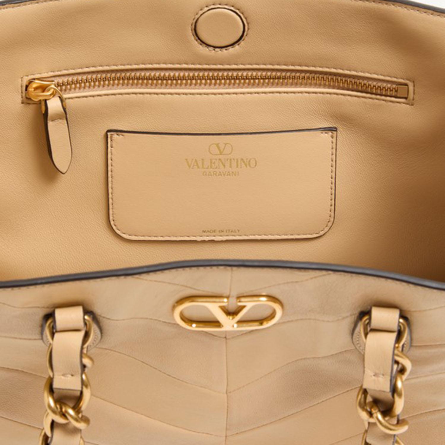 BORSA LASEIN IN PELLE CON MOTIVO CHEVRON 8W2B0T12 PSNDN3 VALENTINO GARAVANI 