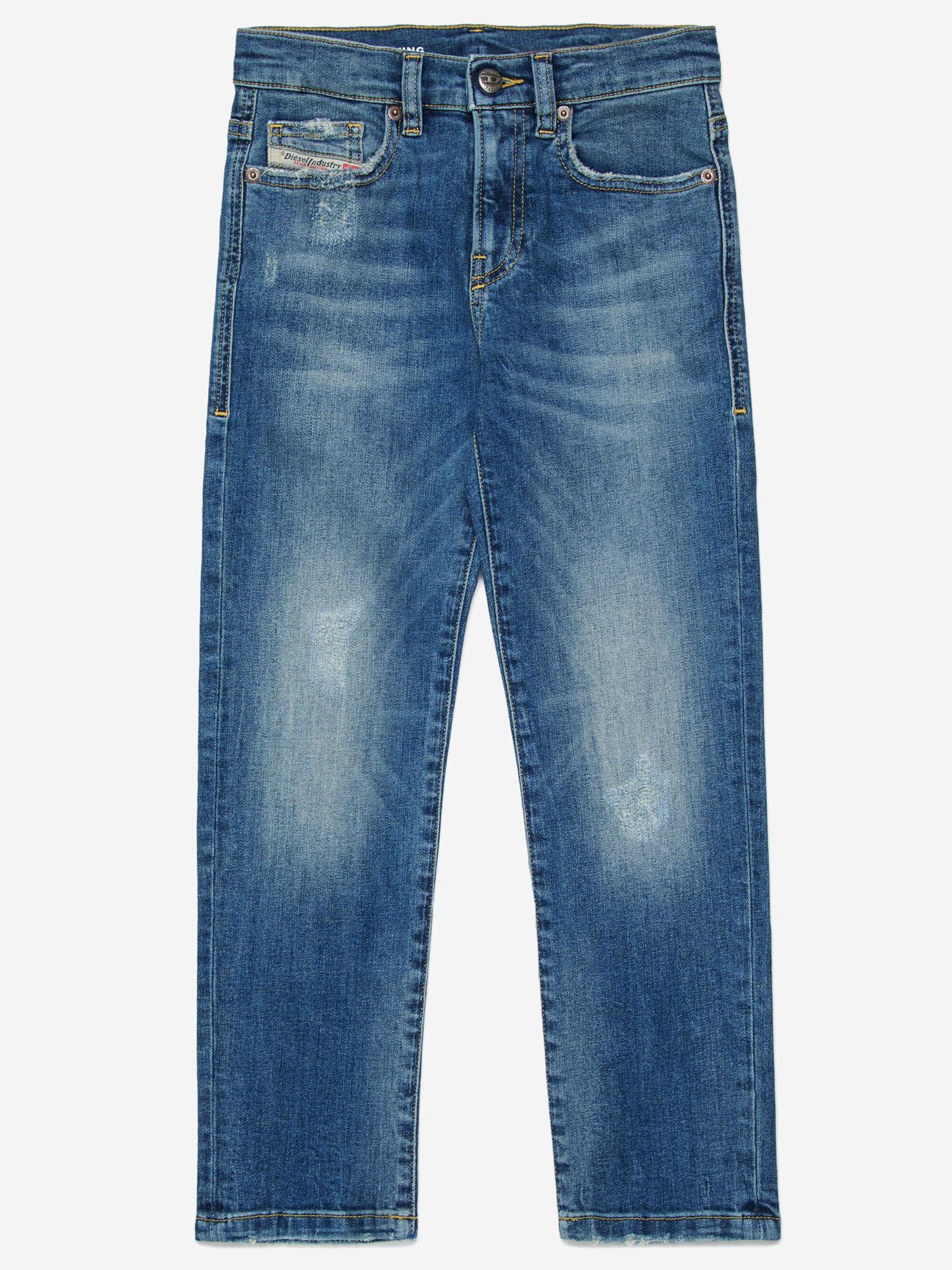 JEANS 2020 D-VIKER IN COTONE J00809 KXBS1K01 DIESEL KIDS 