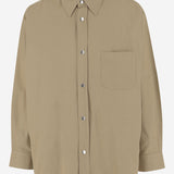 CAMICIA IN COTONE CON LOGO OJPXC7CT COTTONSAND AUTRY 