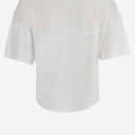 T-SHIRT IN COTONE CON LOGO POSTERIORE TSM00610AJ00029 1NV JACQUEMUS 