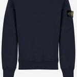 FELPA IN COTONE STRETCH CON LOGO 6100005 S0040V0028 STONE ISLAND KIDS 