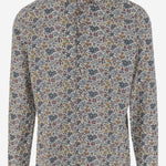 CAMICIA IN COTONE CON MOTIVO FLOREALE REGENT5 7456620 GHERARDI 