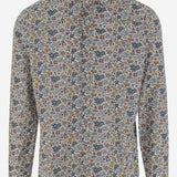 CAMICIA IN COTONE CON MOTIVO FLOREALE REGENT5 7456620 GHERARDI 