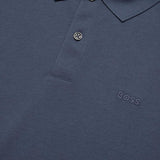 Polo in cotone con logo 50553564 466 HUGO BOSS 