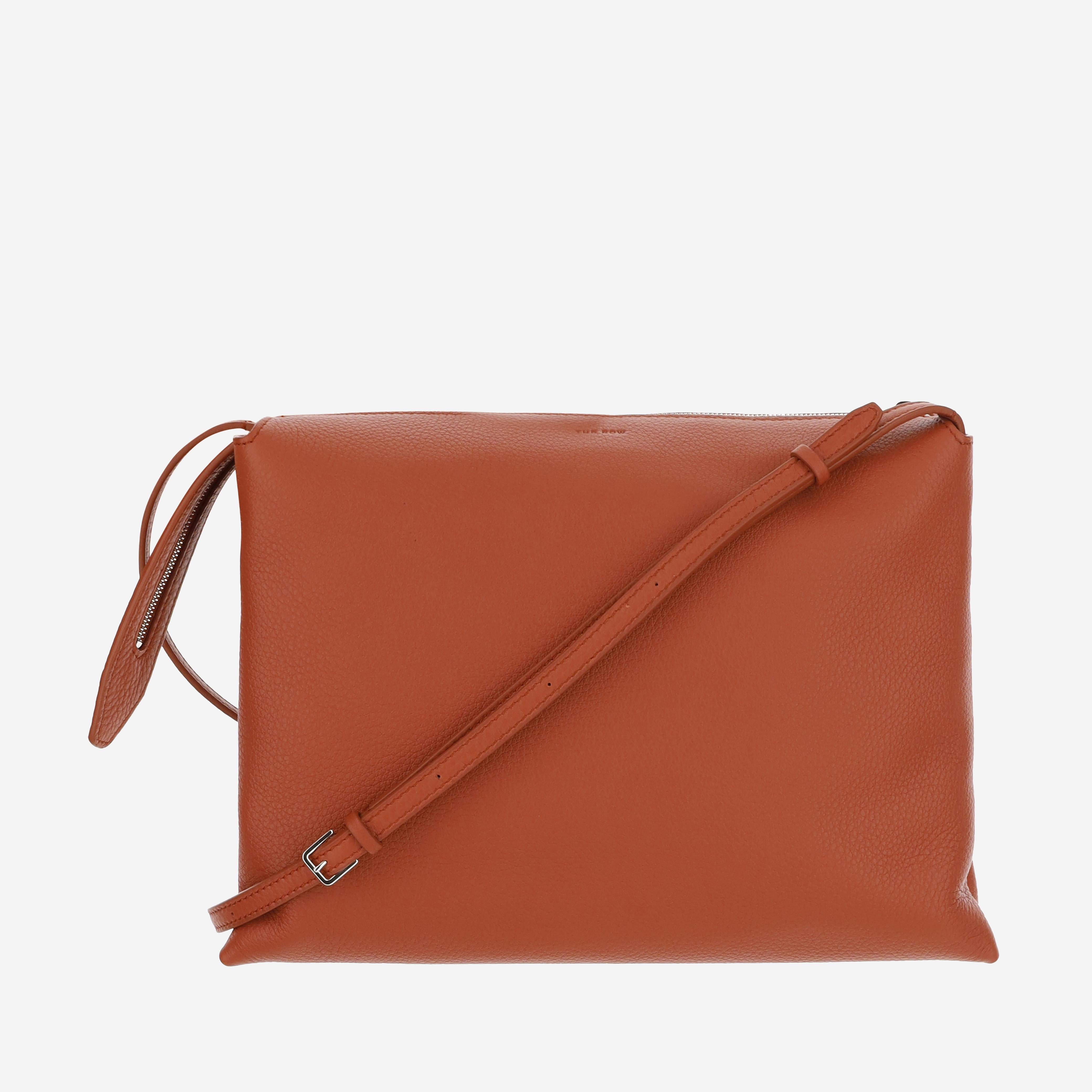 BORSA A TRACOLLA IN PELLE W1235L129 RULD THE ROW 