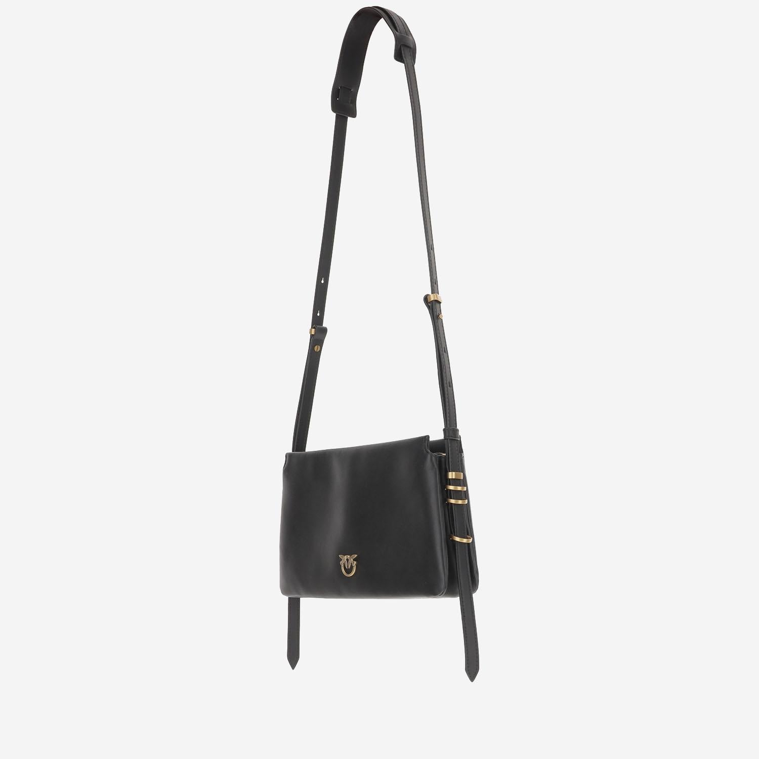 BORSA A TRACOLLA IN PELLE 105883 A0QOZ99Q PINKO 