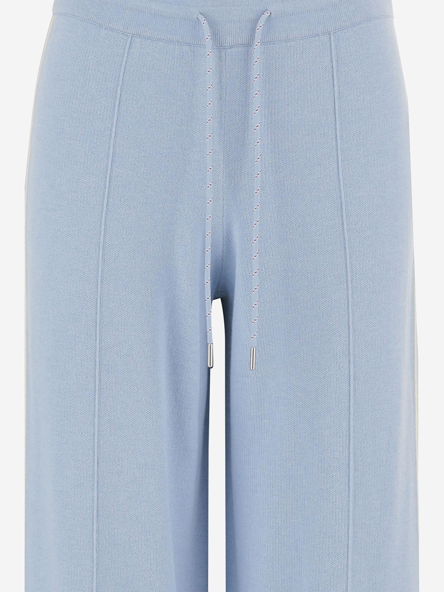 PANTALONI TRACK PANT IN COTONE E CASHMERE W40930JL CLRSKY GUEST IN RESIDENCE 