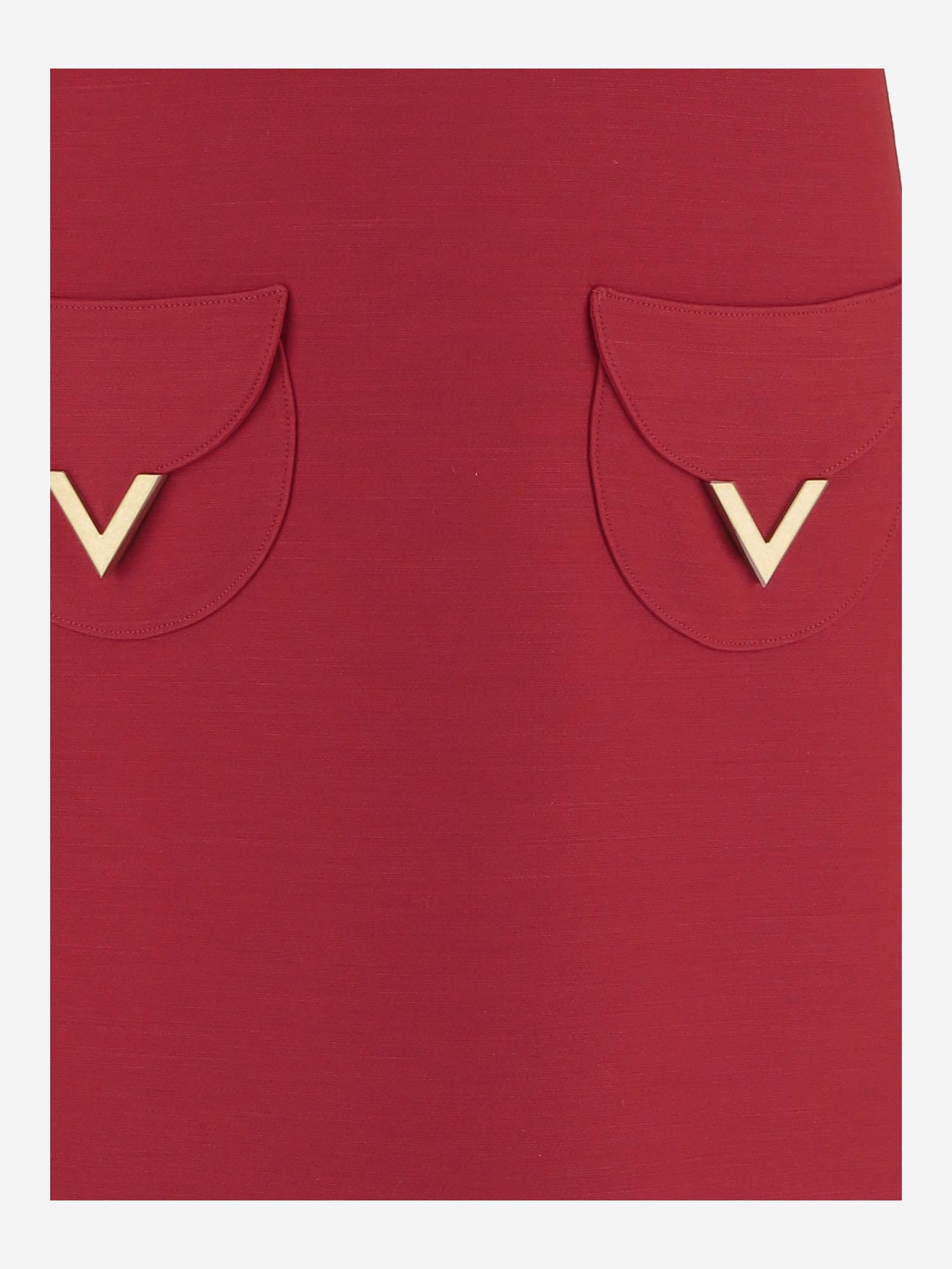 ABITO IN LANA E SETA 8B3VAJD5 1CFR9M VALENTINO 