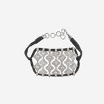 BRACCIALE ARGENTO CON DETTAGLIO GEOMETRICO BRASILIA CHOCO SILVIA BINI GIOIELLI 