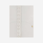 Cardigan con scollo profondo in cotone CH25WJC01185 101 CHLOE 