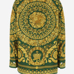 CAMICIA MARCOS IN SETA 1001360 1A042365GD10 VERSACE 