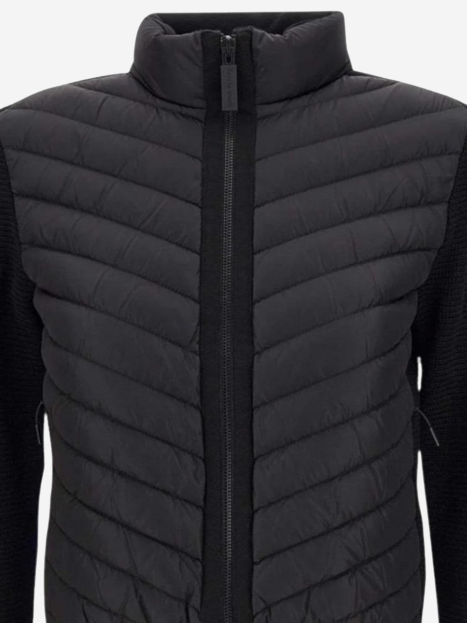 MAGLIA IN LANA CON PANNELLO TRAPUNTATO 6830L 9061 CANADA GOOSE 