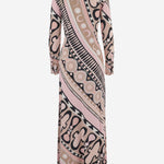 ABITO LUNGO IN VISCOSA STRETCH 6HJI656H887 063 EMILIO PUCCI 