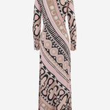 ABITO LUNGO IN VISCOSA STRETCH 6HJI656H887 063 EMILIO PUCCI 