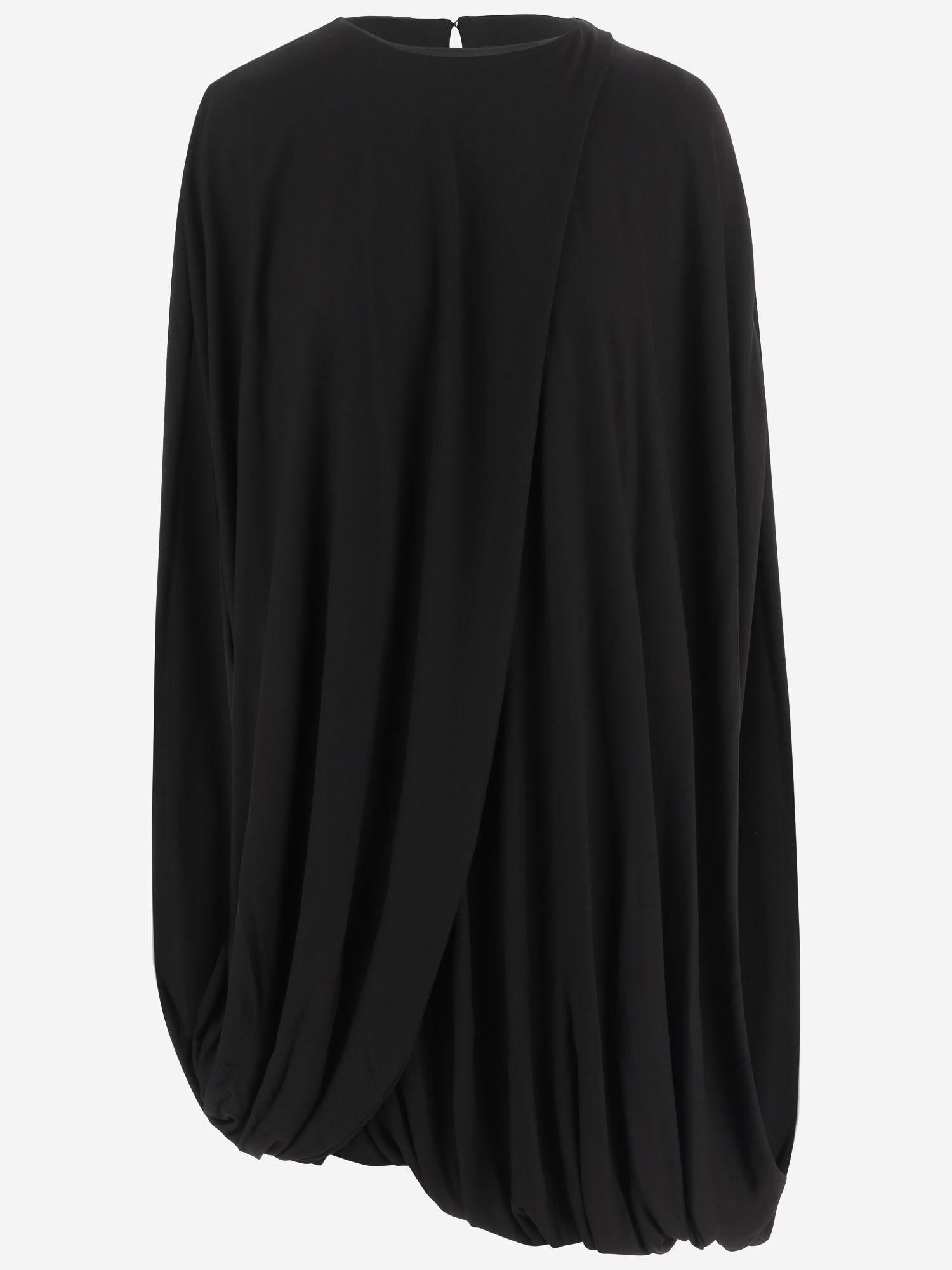 ABITO DRAPPEGGIATO IN VISCOSA S540Y09XTT 1100 LOEWE 