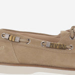 MOCASSINI GRACE IN CAMOSCIO CON DETTAGLI METALLO SD0539 P002I35 PINKO 