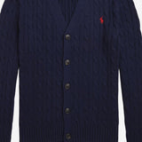 CARDIGAN IN COTONE CON LOGO 322925717 006 POLO RALPH LAUREN KIDS 