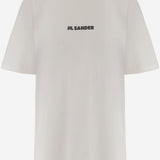 T-SHIRT IN COTONE CON LOGO J02GC0142 J20103102 JIL SANDER 