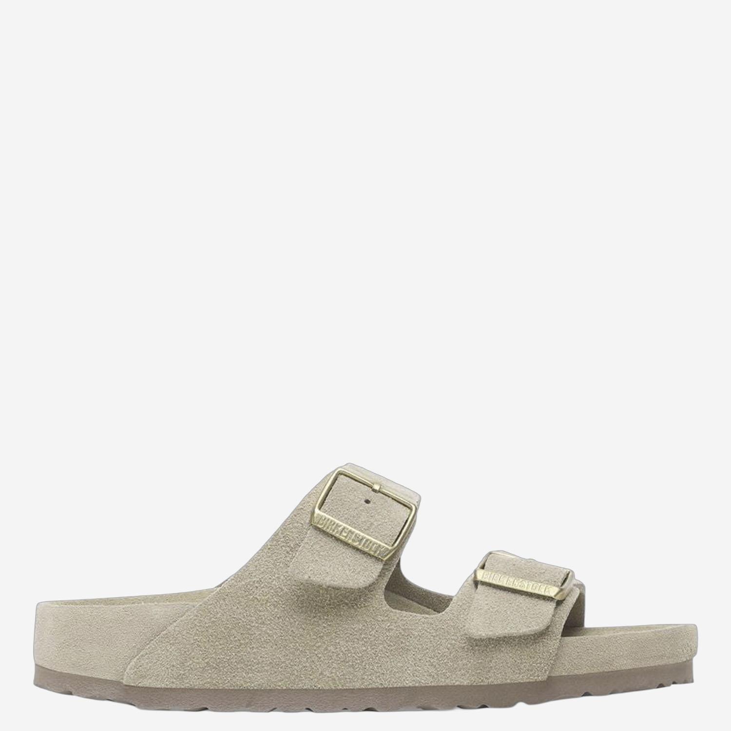 SANDALI ARIZONA IN SUEDE 1018443 TAUPE BIRKENSTOCK 