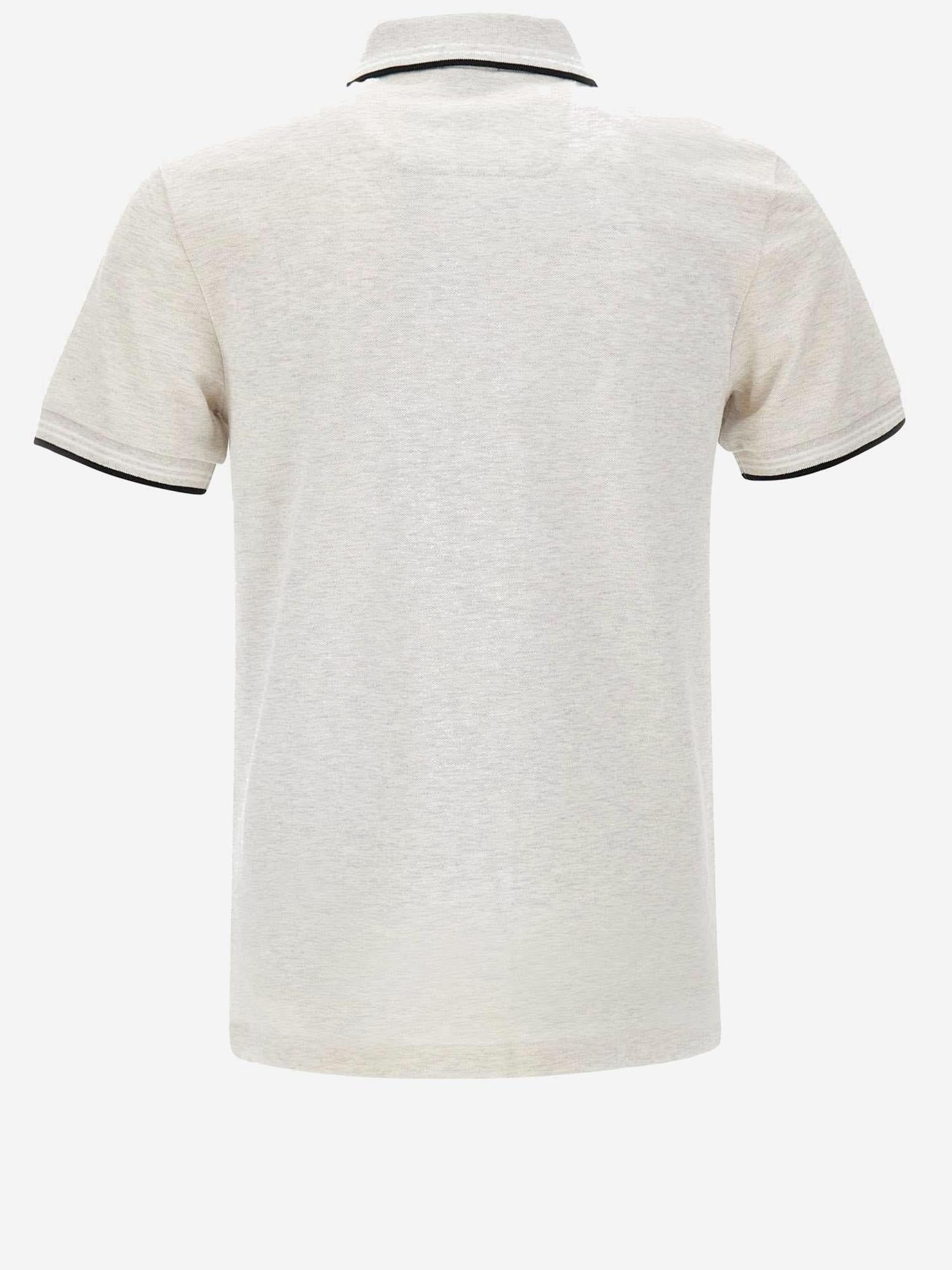 Polo in cotone stretch con logo 50506193 046 HUGO BOSS 