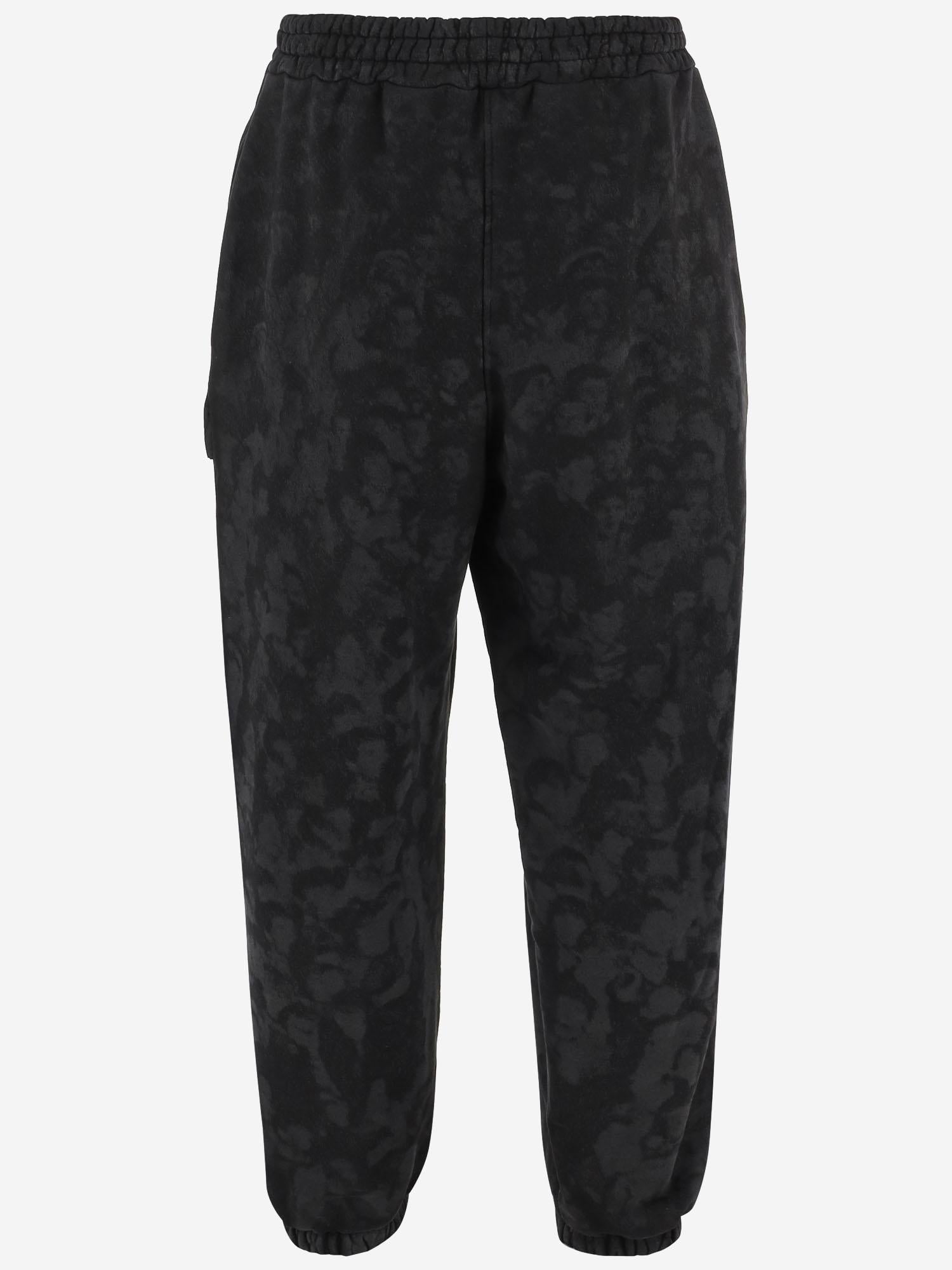 PANTALONI IN COTONE CON STAMPA D001  CULTURA 