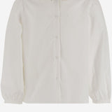 Camicia con colletto a balze W05GBLW00029 002 BONPOINT KIDS 