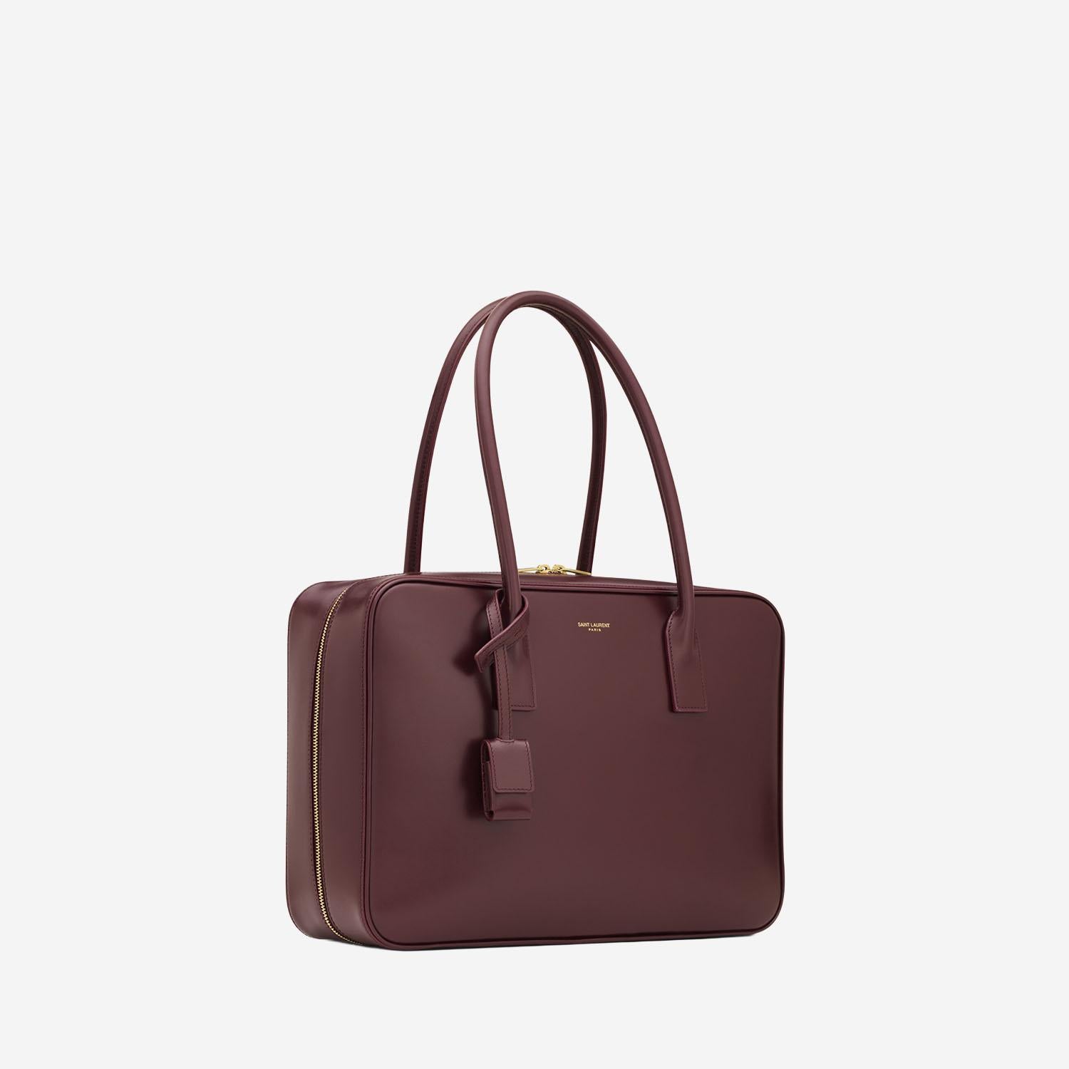 BORSA BAULETTO SAC DE JOUR  IN PELLE 832383 0SX0W6195 SAINT LAURENT 