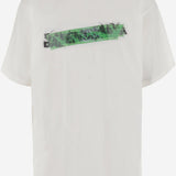 T-SHIRT IN COTONE CON LOGO 764235 TUVI69000 BALENCIAGA 