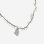 COLLANA CON CRISTALLI e perla VLACOSACHAMP PEARL MELA 