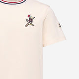 T-SHIRT IN COTONE CON LOGO MONDUCK 8C00012 89AYY060 MONCLER 