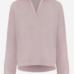 MAGLIONE CON COLLETTO A V IN CASHMERE KNJP21106 292 ARCH4 