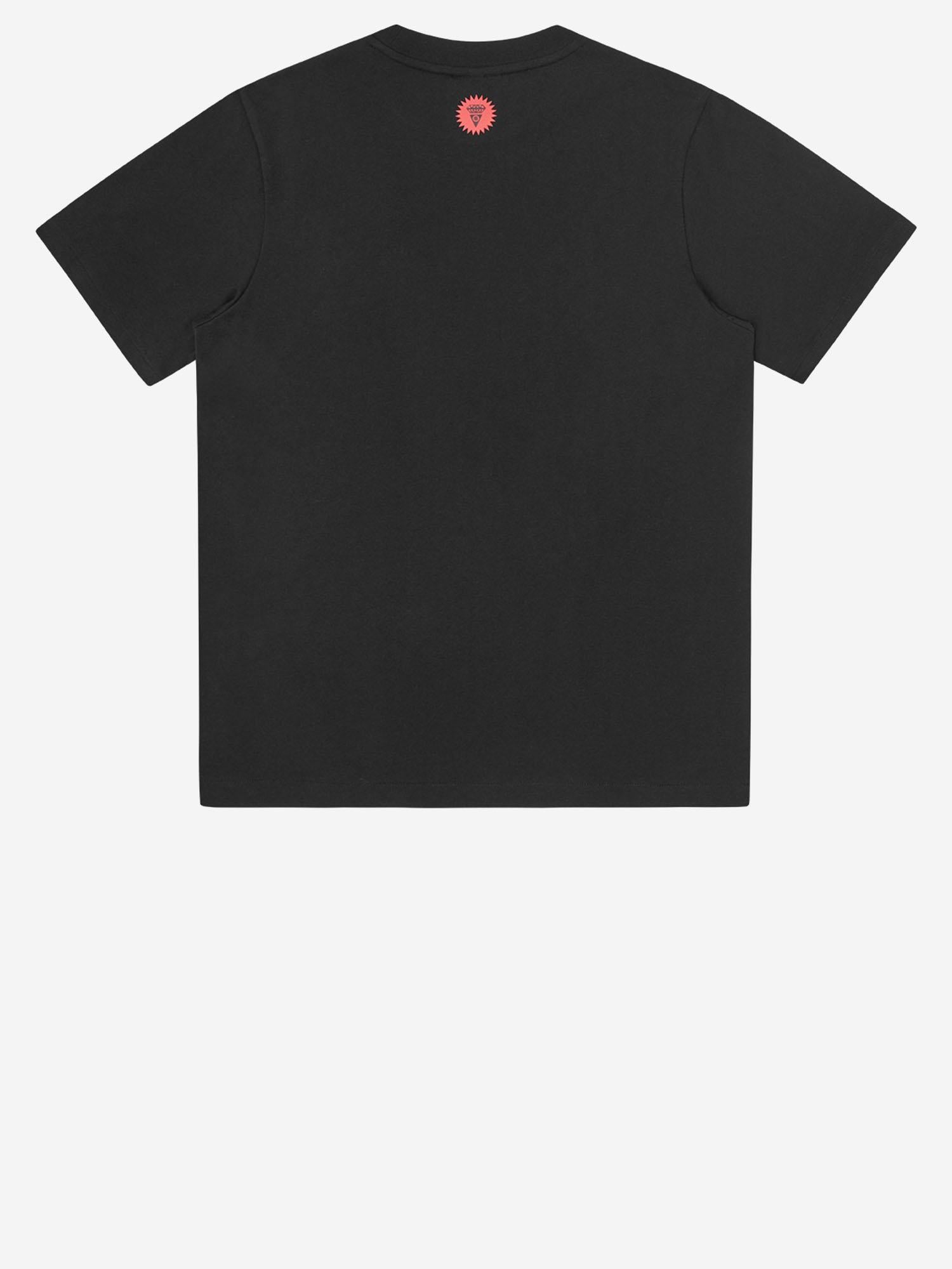 T-SHIRT IN COTONE CON LOGO IC26142 BLACK ICECREAM 
