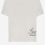 T-SHIRT IN COTONE CON LOGO 856477 XJHQM9066 GUCCI 